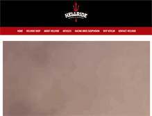 Tablet Screenshot of hellrideapparel.com